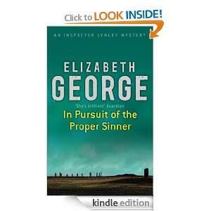 of the Proper Sinner (Inspector Lynley Mysteries 10) Elizabeth George 