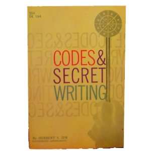  Codes & Secret Writing Herbert S. Zim Books