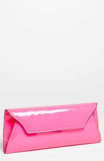 Melie Bianco Riley Faux Leather Envelope Clutch  