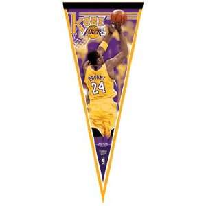 Kobe Bryant Lakers Ltd Edition 3 Pennant Set