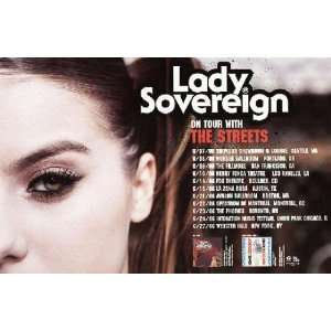 Lady Sovereign Vertically Challenged CD Promo Poster