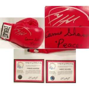  Larry Holmes Signed Everlast Boxing Glove Sports 
