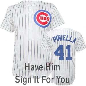 Lou Piniella Chicago Cubs Personalized Autographed Replica Jersey