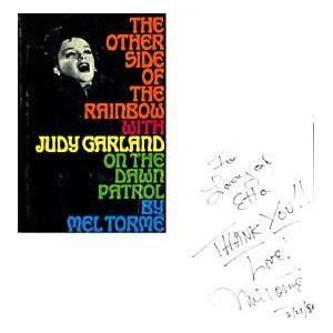 Mel Torme Autographed / Signed The Other Side of the Rainbow Book