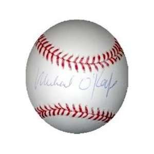  Michael O Keefe autographed Baseball (The Sluggers Wife 