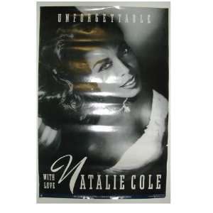 Natalie Cole Promo Poster Unforgettable