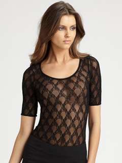 Wolford   Floret Lace Shirt    