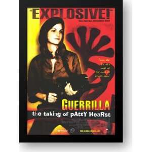  Guerrilla The Taking of Patty Hearst 15x21 Framed Art 