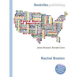  Rachel Boston Ronald Cohn Jesse Russell Books
