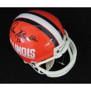 Ray Nitschke Autographed Mini Helmet   Illinois PSA DNA   Autographed 