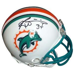 Ricky Williams Autographed Miami Dolphins Mini Helmet