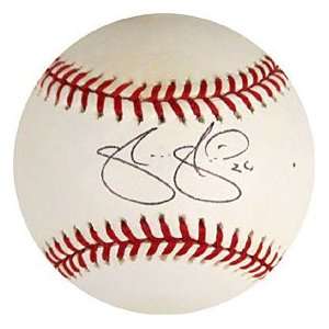 Shannon Stewart 24 Autographed / Signed Baseball