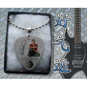 Stephen Gately Boyzone Metal Guitar Pick Necklace Boxed
