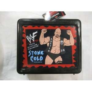   Wrestling Plastic Lunch Box Stone Cold Steve Austin and The Rock 1999