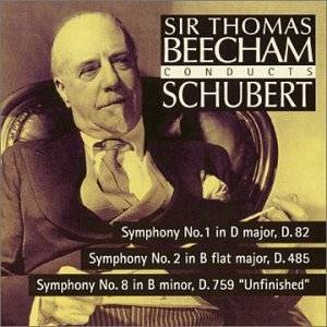 Sir Thomas Beecham Conducts Schubert by Franz [Vienna] Schubert