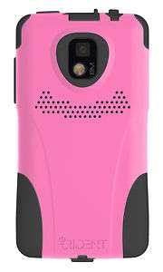 LG G2x T Mobile Trident Aegis Polycarbonate & Silicone Case Pink AG LG 