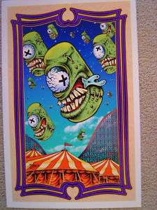 Jeff Gaither Flying Eye Poster Rat fink style low brow  