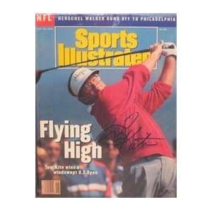  Tom Kite autographed Sports Illustrated Magazine (Golf 