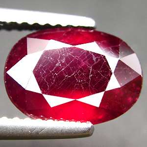 Fabulous Natural 3.40Cts Pigeon Blood Red Ruby Loose Gemstone  