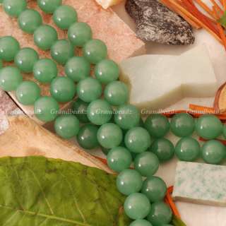 14mm Green Aventurine Gemstone Round Loose Beads 15.5  