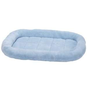    Slumber Pet Soft Terry Dog Crate Bed, Large, Blue