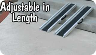 10 TELESCOPING WHEELCHAIR CHANNEL RAMPS TRACK RAMP (CL TWR 10)  