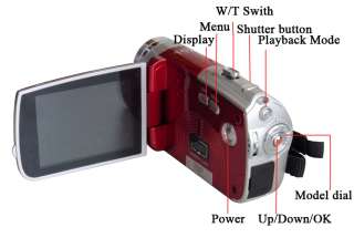 HD 16MP 3Rotation LCD Camera 16 Digital Zoom Camcorder  