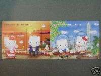 Taiwan 2004 Hello kitty stamps sheetet cartoon  