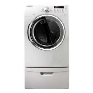   cu. ft. Capacity Electric Steam Dryer   White Appliances