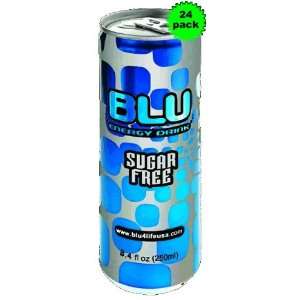  BLU Energy Drink Sugar Free (24 pack): Health & Personal 