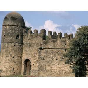 Compound Walls, Royal Enclosure, 17th Century Castle, Gondar, Ethiopia 