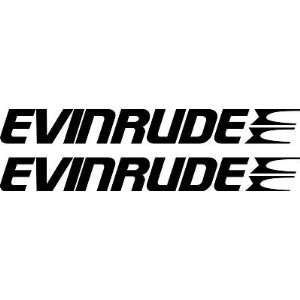  Evinrude Vinyl Boat Restoration Decal Kit   Made in USA 