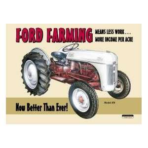  Ford Farm Tractor tin sign #758 