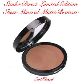 BARE MINERAL MATTE BRONZER COMPACT MAKEUP BRONZE SUNKISSED NEW FREE 