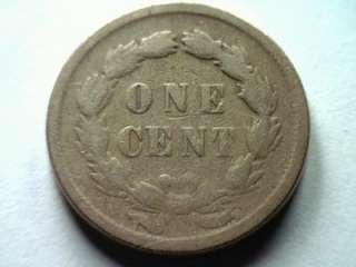   PENNY COPPER NICKEL F FINE NICE ORIGINAL COIN FROM BOBS COINS  