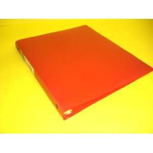   , 30085, 1/2, Poly Binder, 100 Sheets, Red, Plastic