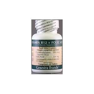 Vitamin B12 + Folic Acid 60 Tablets