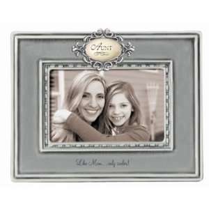  Everythings Relative Aunt Frame Grey Ceramic, 9 1/4 