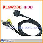 For iPOD iPhone TO KENWOOD EXCEL DNX 9980HD CABLE KCA IP302