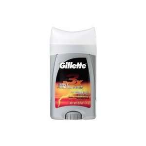 Gillette 3x AntiPerspirant Deodorant Invisible Solid, Storm Force, 2.6 