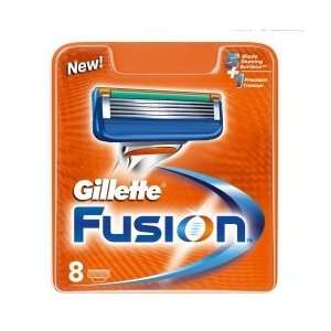 Gillette Fusion Manual Replacement Cartridges (8 Cartridges)