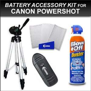   Reader + Blow Off Duster Spray + Screen Protectors: Camera & Photo