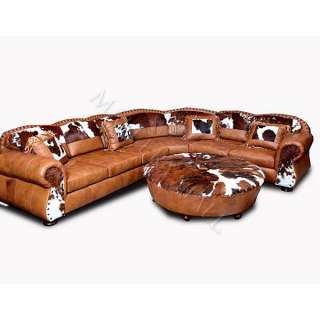   is for the Top Grade Leather Sectional Sofa Nailhead Hair on Hide