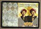 Harry Potter TCG Quidditch Fred & George Weasley 5/80