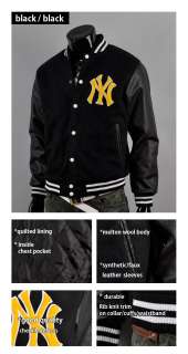 v5 varsity wool jacket baseball letterman jacket S~XL  