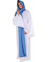 Long Sleeve Mary Passion Play Nativity Tunic with Shoulder Scarf