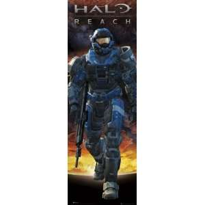 21x62) Halo Reach Video Game Door Poster Print 