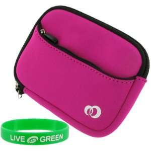   Sleeve (Hot Pink) Case for LaCie Petit USB 2.0 500 GB Hard Disk 301895