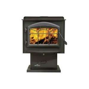   Large Steel Woodburning Pedestal Stove; EPA Approved