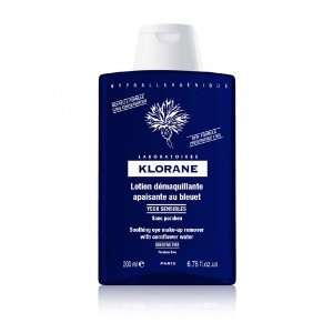  Klorane Soothing Eye Makeup Remover with Cornflower, 6.7 